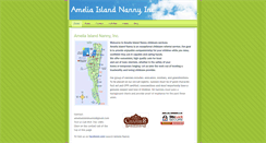 Desktop Screenshot of ameliaislandnanny.com